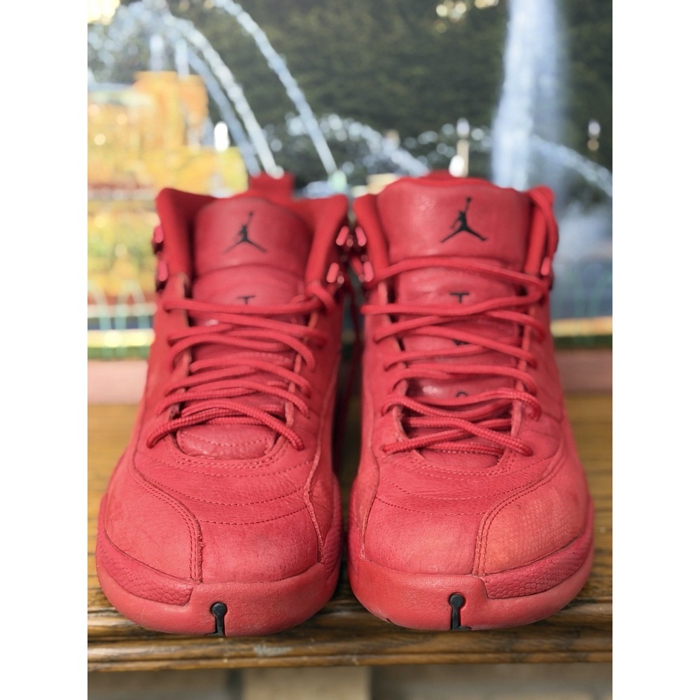 Jordan Air Jordan 12 Retro Gym Red/Black High Top 2018 SIZE 11M 130690-601 - Picture 4 of 9